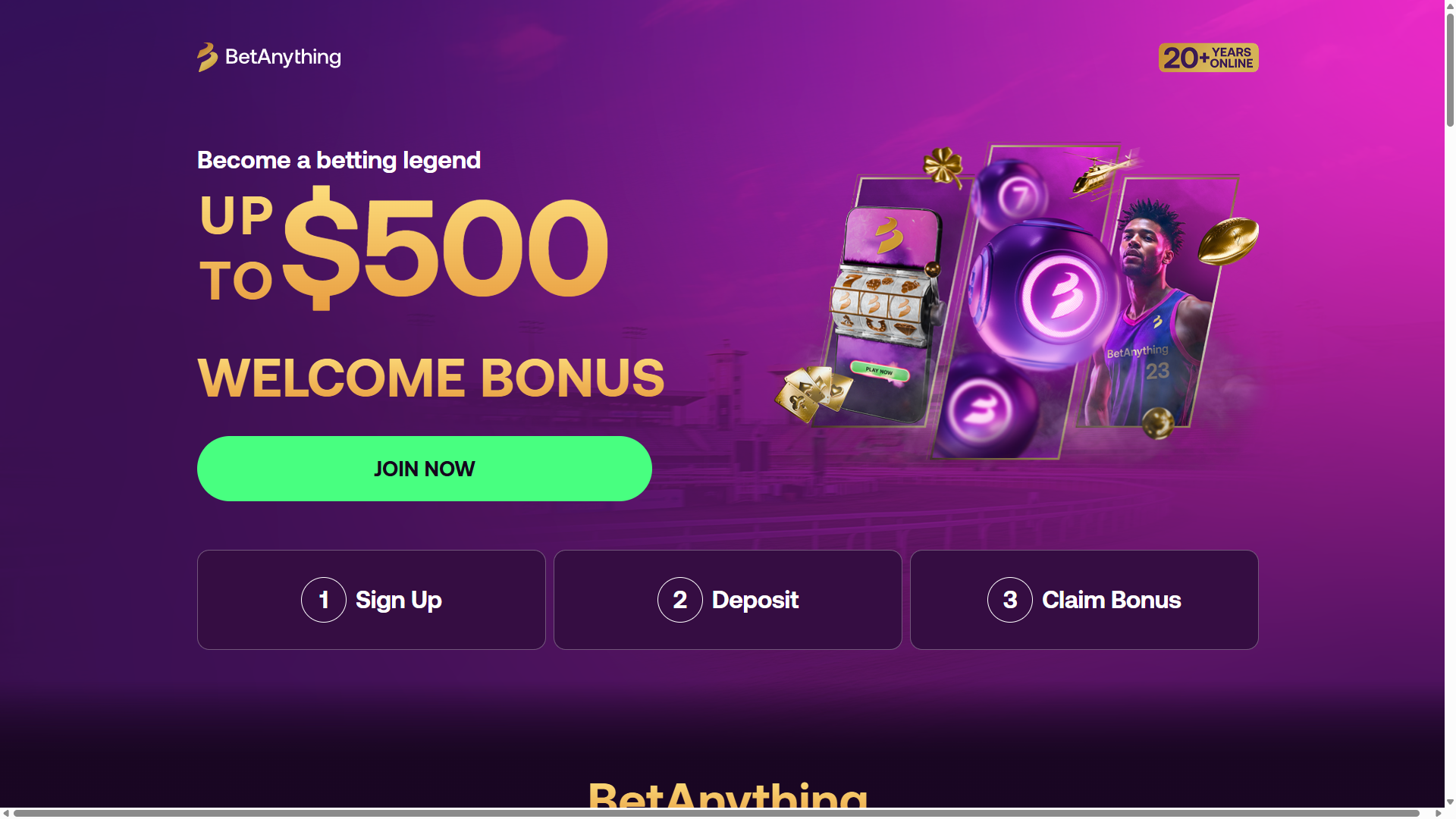 BetAnything promo screenshot