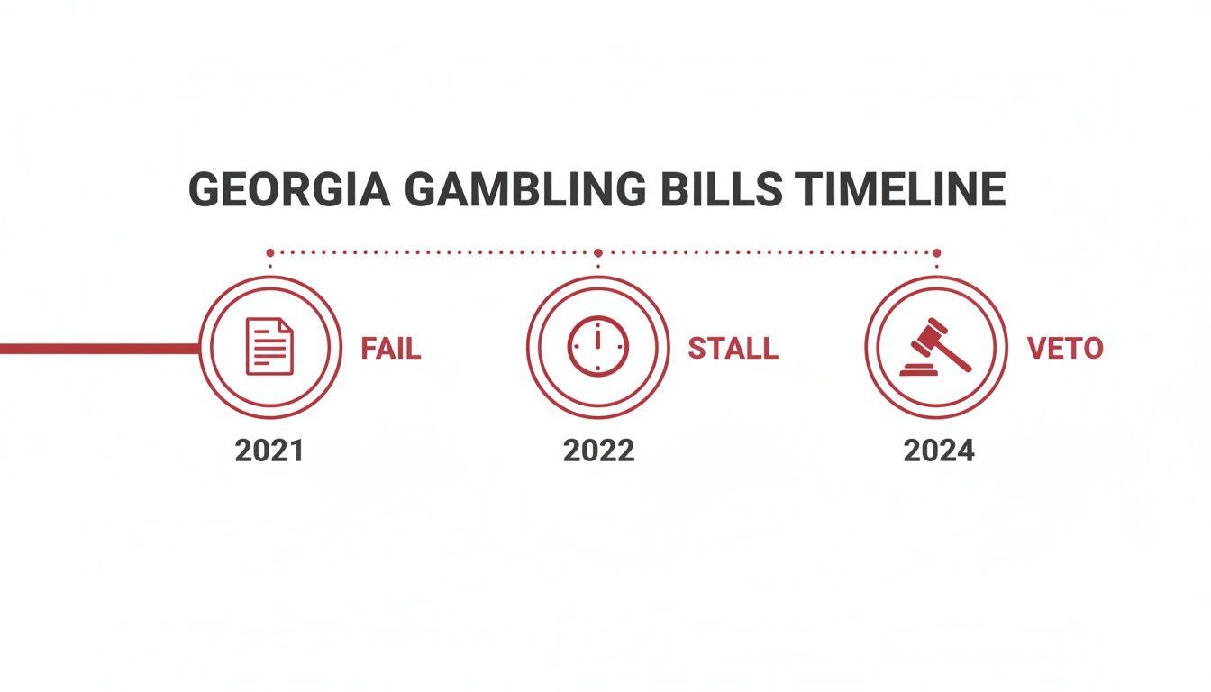 is online gambling legal in georgia