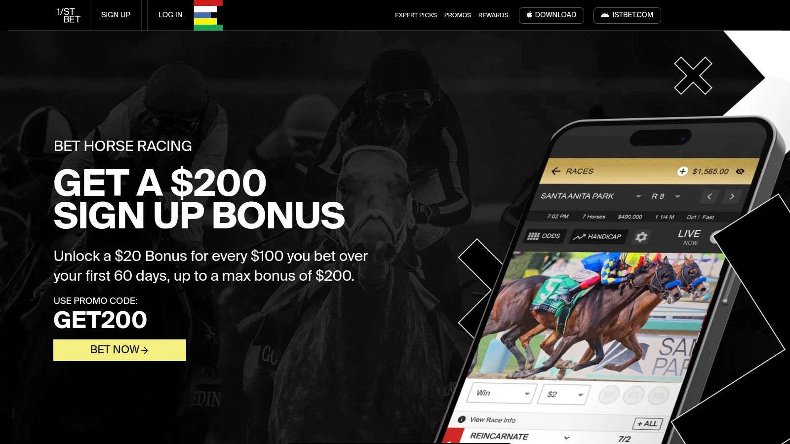 1/ST BET (including 1/ST BET PRO, formerly DRF Bets)