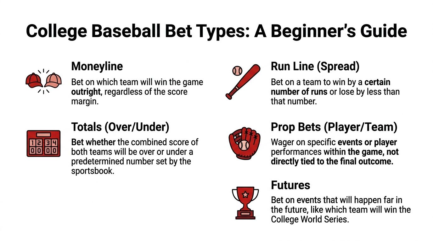 Can You Bet on College Baseball? Your 2026 Guide 1 Infographic