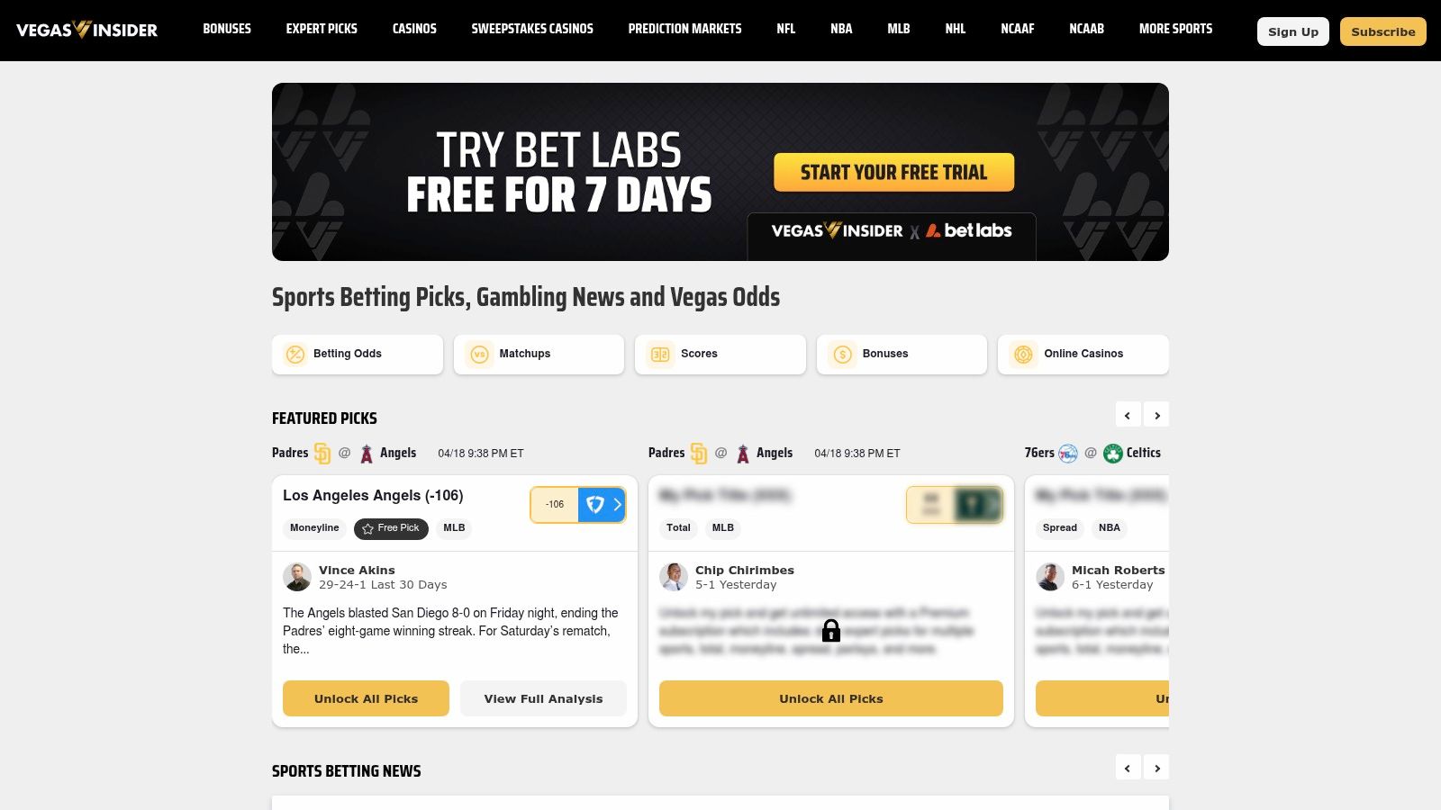Bet 3: Atlanta Falcons +175 Moneyline vs. New Orleans Saints