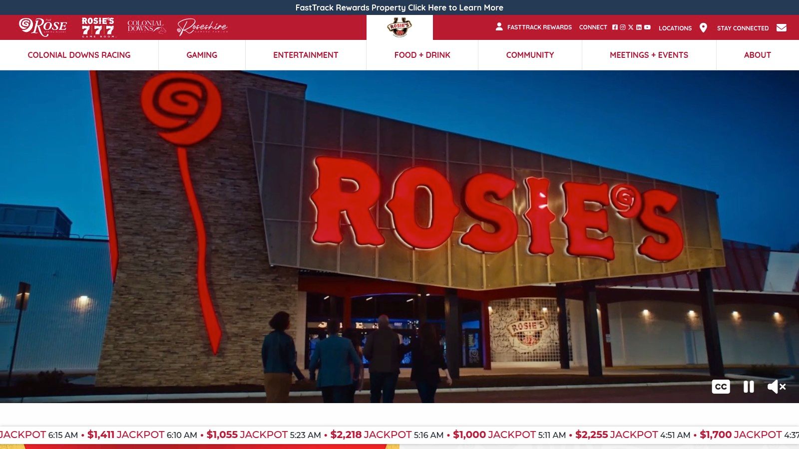 Rosie’s Gaming Emporium / Colonial Downs Group