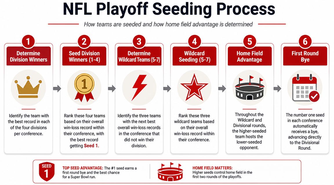 How Wildcard Seeding and Home Field Are Decided