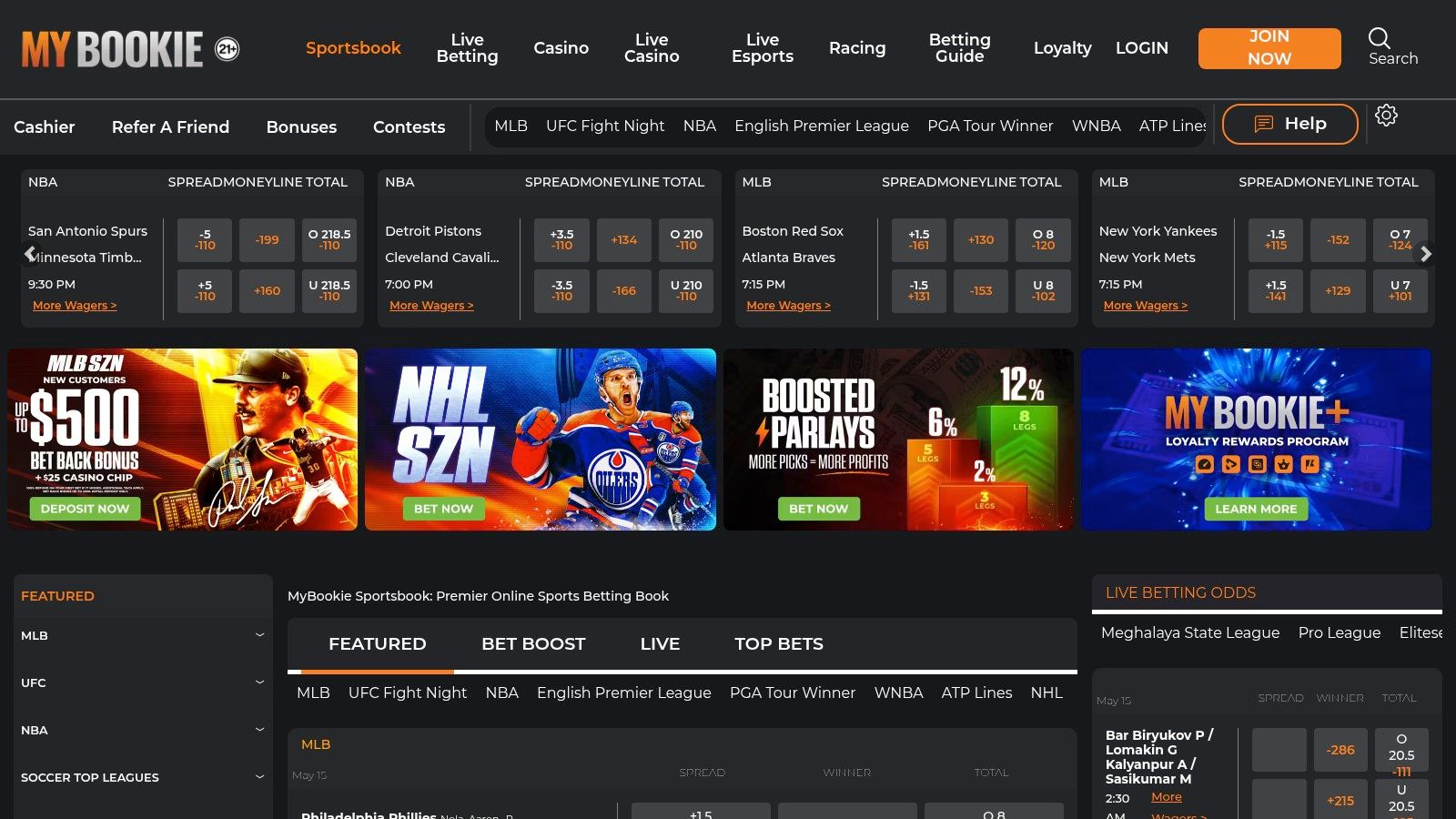 Screenshot from https://usasportsbooklist.com/go/mybookie-crypto-bonus-sportsbooksportsbook/