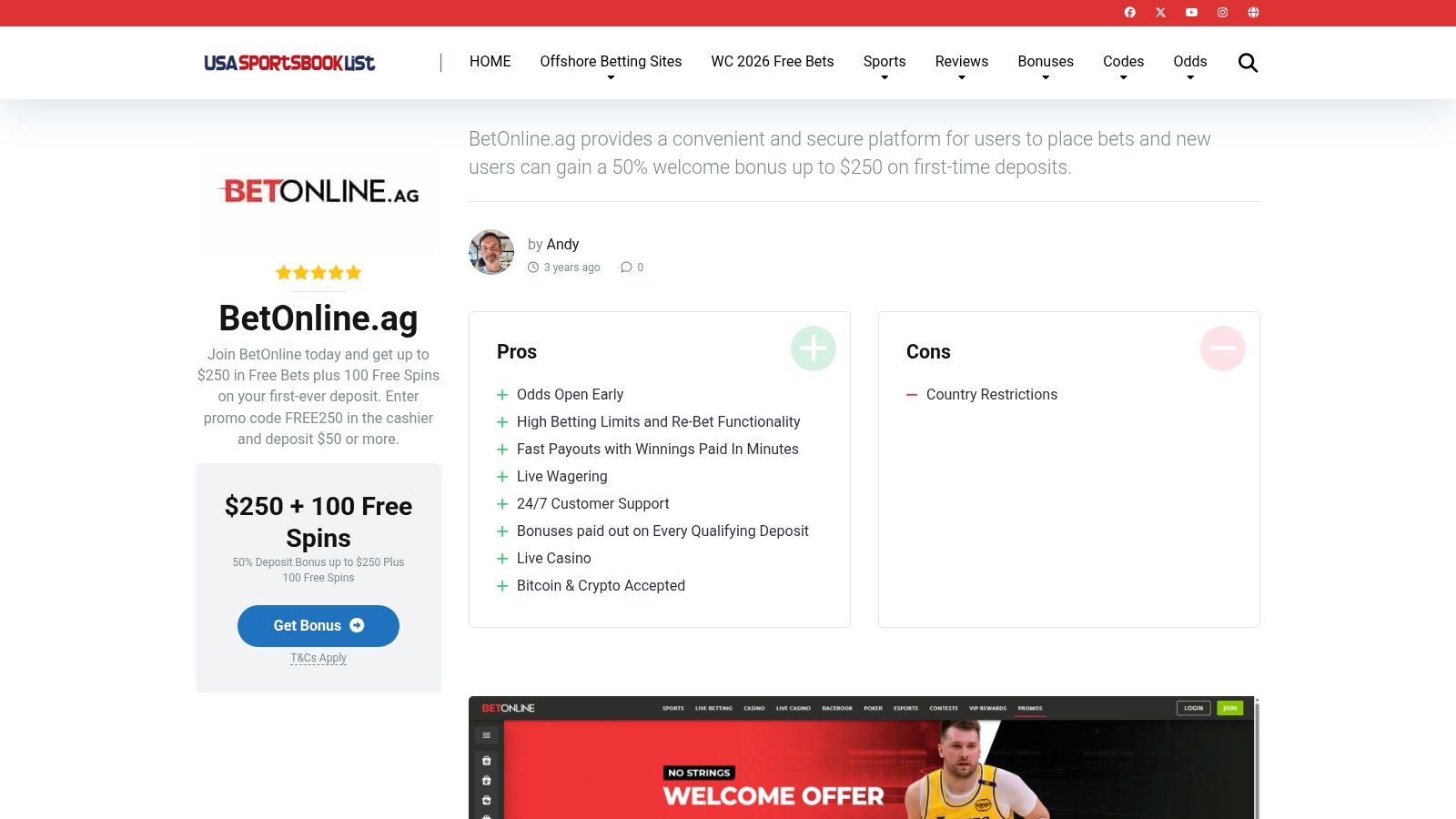 7 Best World Cup Free Bets for US Bettors in 2026 1 MyBookie: Massive 100% Sign-Up Bonus Up to $1,000