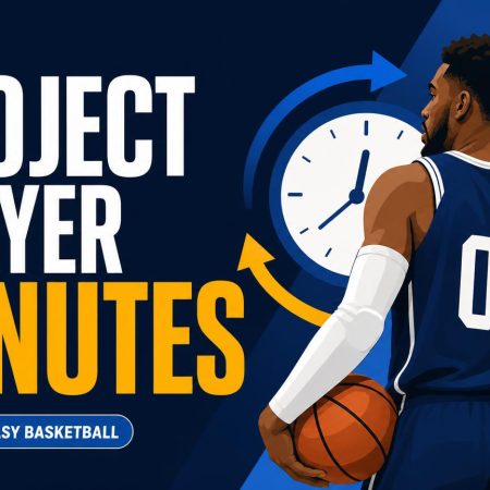 How to Project NBA Player Minutes After Rotation Changes