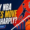 Why Do NBA Lines Move So Sharply Before Tipoff?